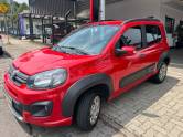 FIAT - UNO - 2018/2018 - Vermelha - R$ 43.900,00