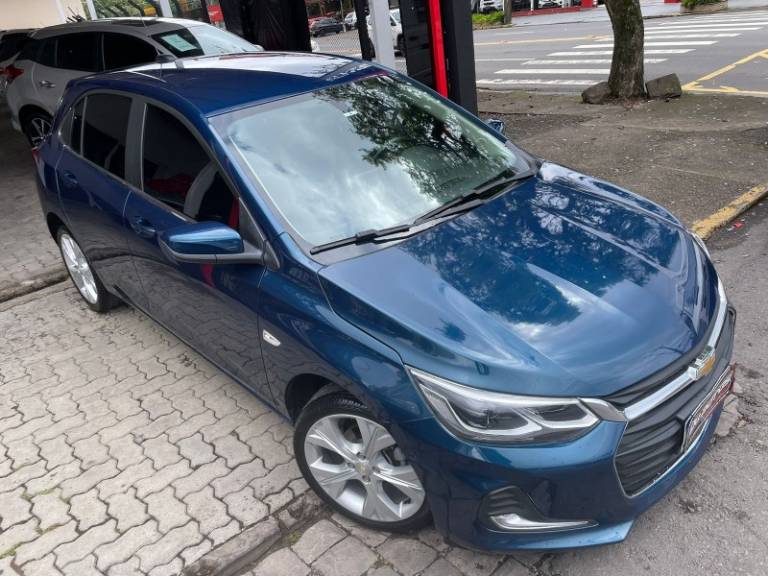 CHEVROLET - ONIX - 2021/2021 - Azul - R$ 78.900,00