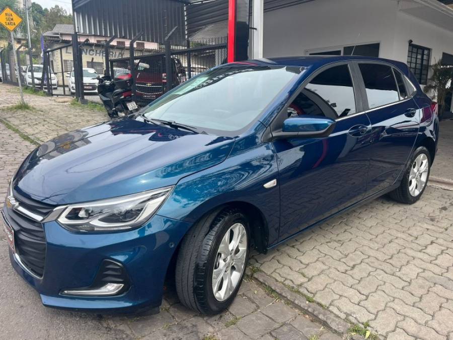 CHEVROLET - ONIX - 2021/2021 - Azul - R$ 83.900,00