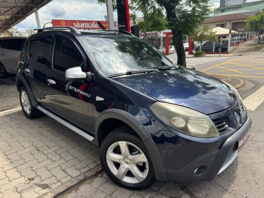 RENAULT - SANDERO - 2009/2009 - Azul - R$ 33.900,00