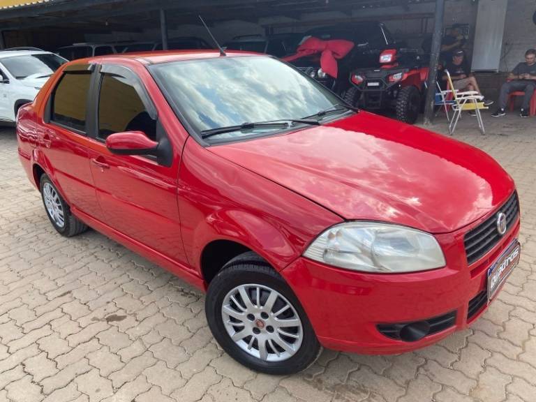 FIAT - SIENA - 2010/2010 - Vermelha - R$ 27.900,00