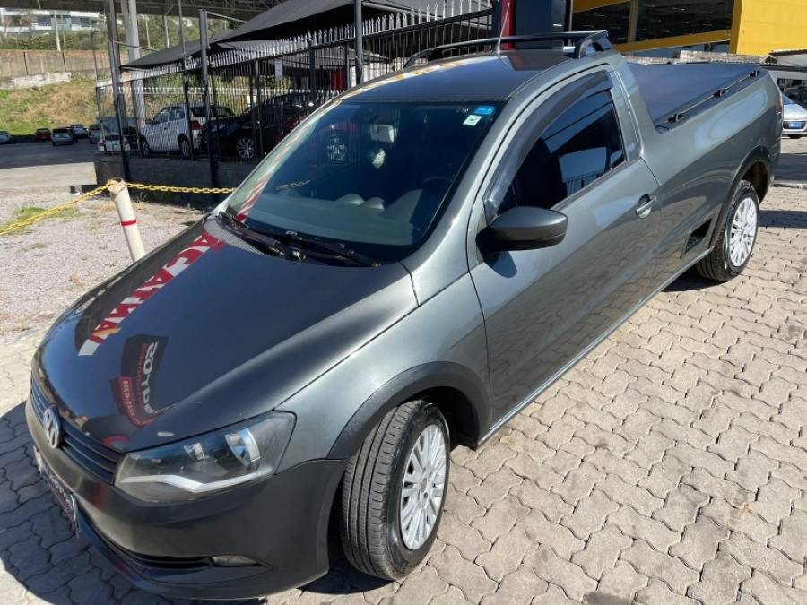 VOLKSWAGEN - SAVEIRO - 2015/2015 - Cinza - R$ 46.900,00