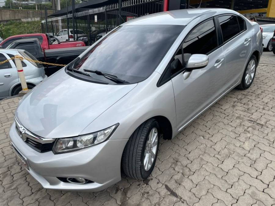 HONDA - CIVIC - 2014/2014 - Cinza - R$ 69.900,00