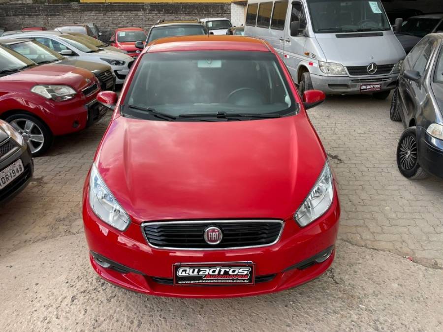 FIAT - SIENA - 2017/2017 - Vermelha - R$ 40.900,00