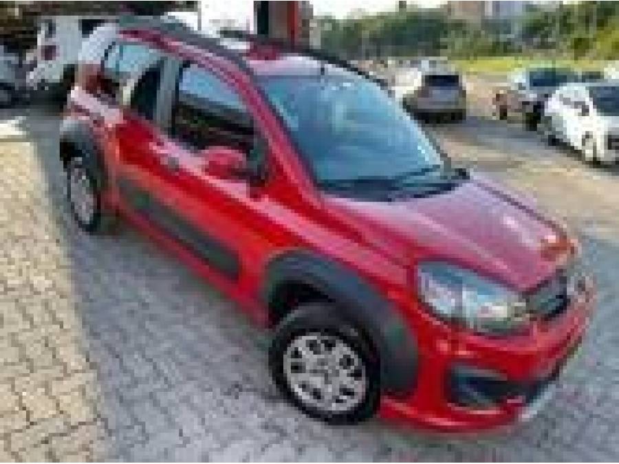 FIAT - UNO - 2018/2018 - Vermelha - R$ 44.900,00