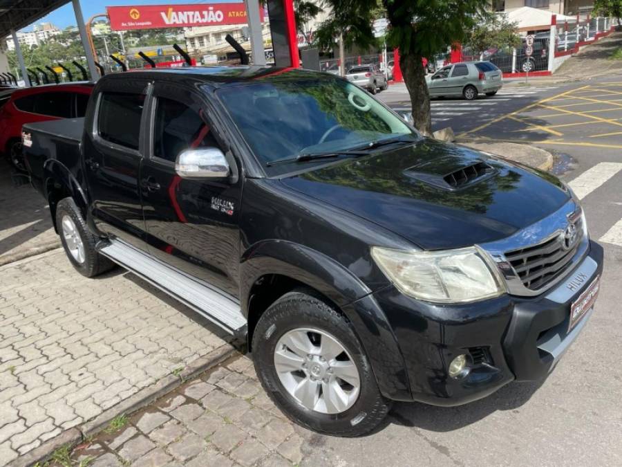 TOYOTA - HILUX - 2012/2012 - Preta - R$ 129.900,00