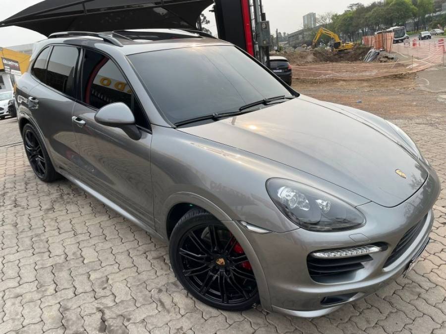 PORSCHE - CAYENNE - 2013/2013 - Cinza - R$ 195.900,00