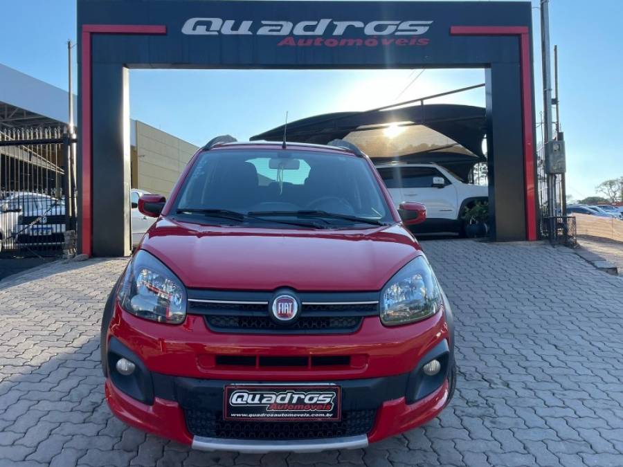 FIAT - UNO - 2018/2018 - Vermelha - R$ 43.900,00