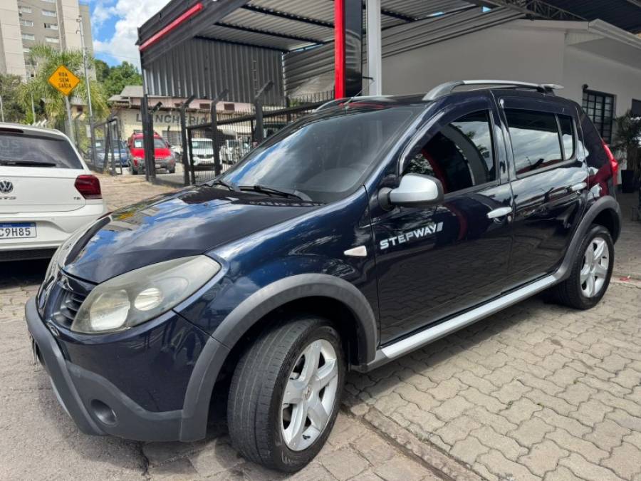 RENAULT - SANDERO - 2009/2009 - Azul - R$ 33.900,00