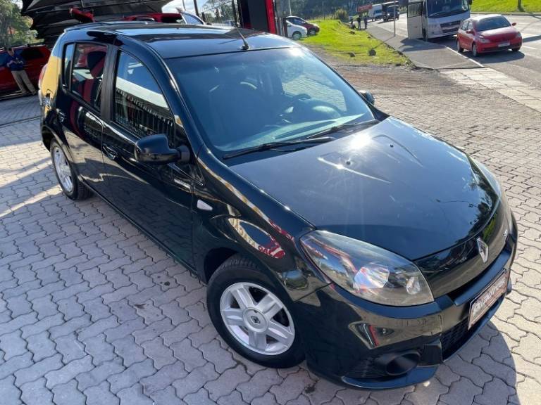 RENAULT - SANDERO - 2012/2013 - Preta - R$ 32.900,00