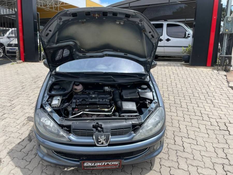 PEUGEOT - 206 - 2004/2004 - Cinza - R$ 16.900,00